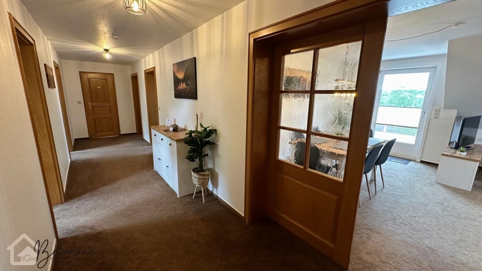 Ferienwohnung Bergmann mit Balkon und Kamin