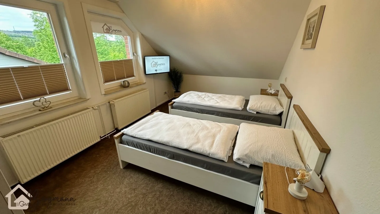 Ferienwohnung Bergmann mit Balkon und Kamin
