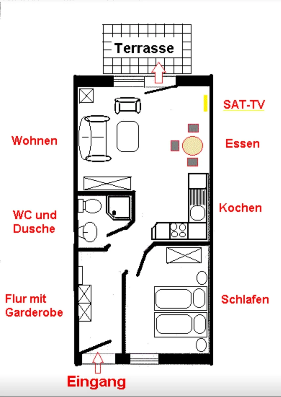 Nordsee | Ferienwohnung | Dorum-Neufeld | Haus Sonnenstrahl | Hund | Terrasse | Parkplatz