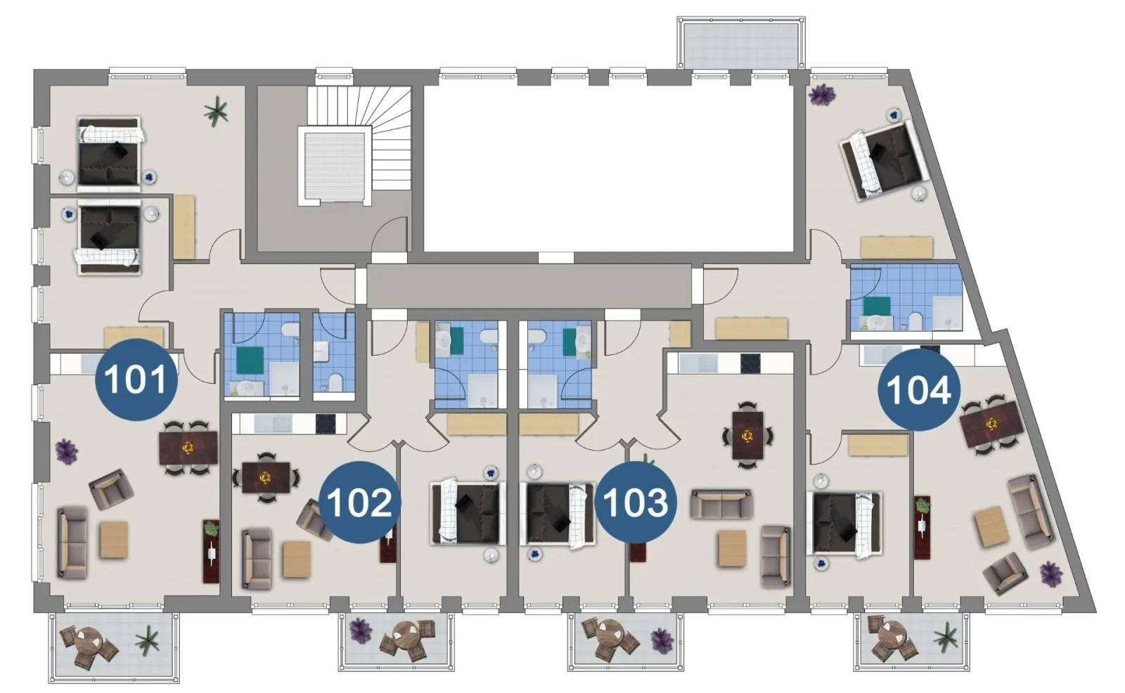 Haus EbenEzer FeWo 104 Morgenwanderung