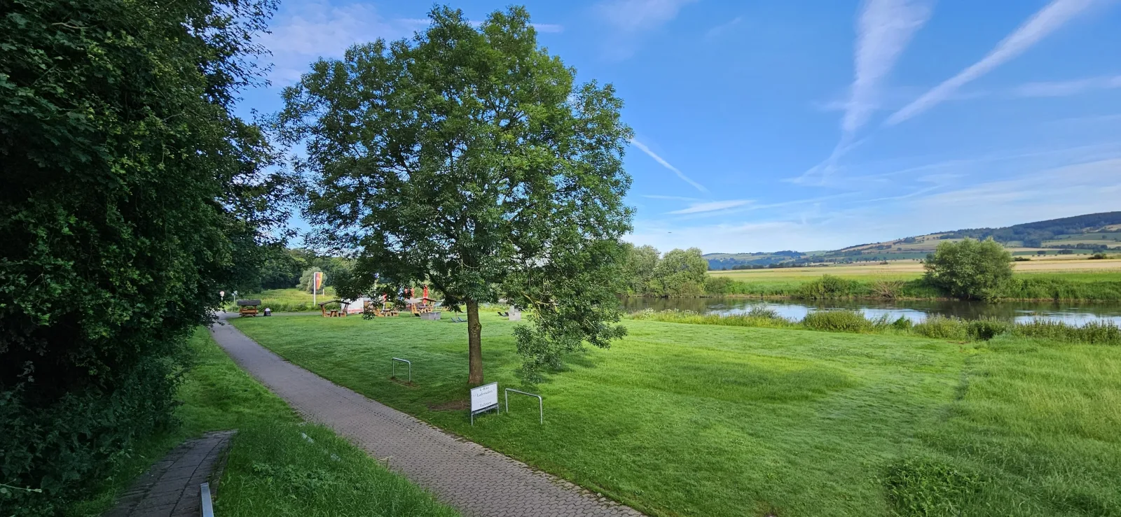Weserperle am Weserradweg