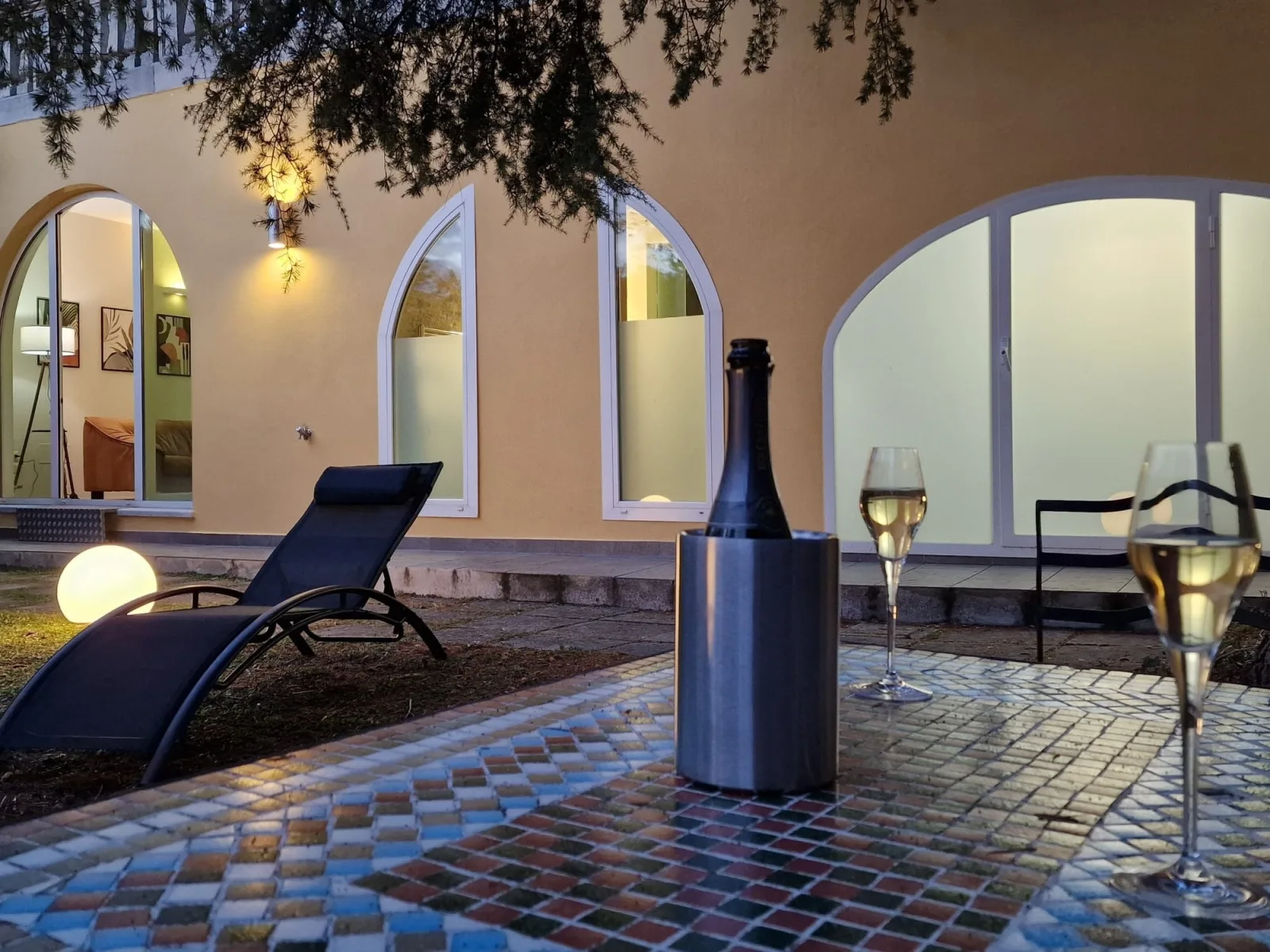 Villa Savini Garten Appartment