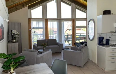 1-Raum Appartement mit Balkon
