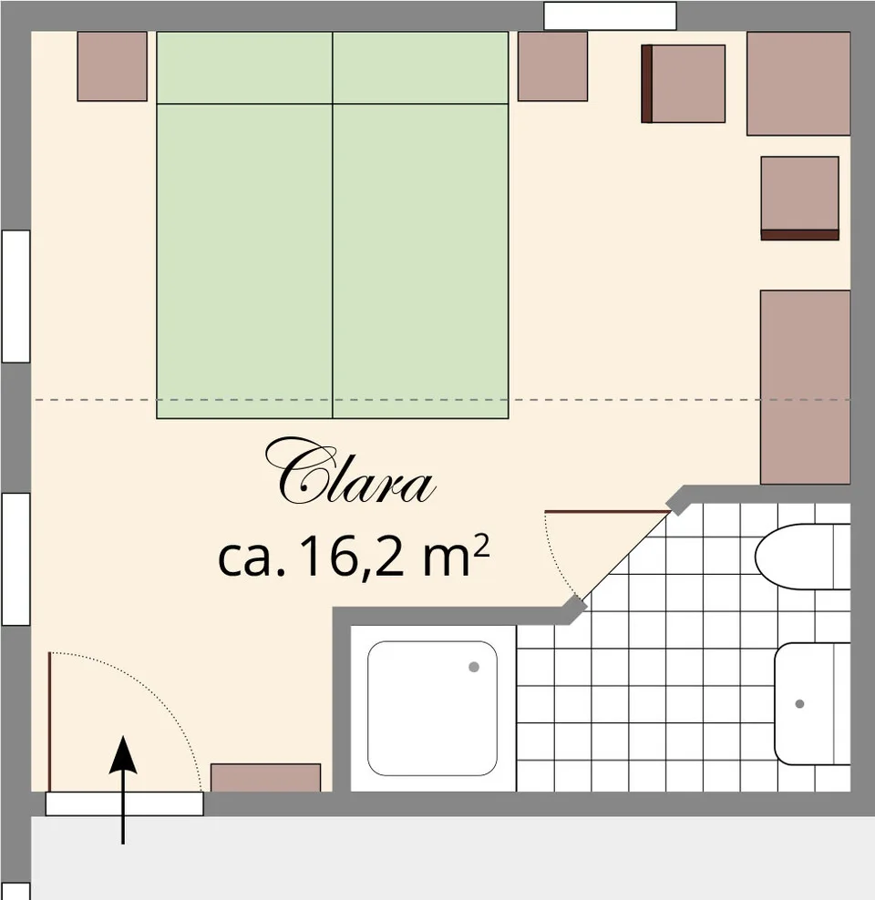 Doppelzimmer Clara