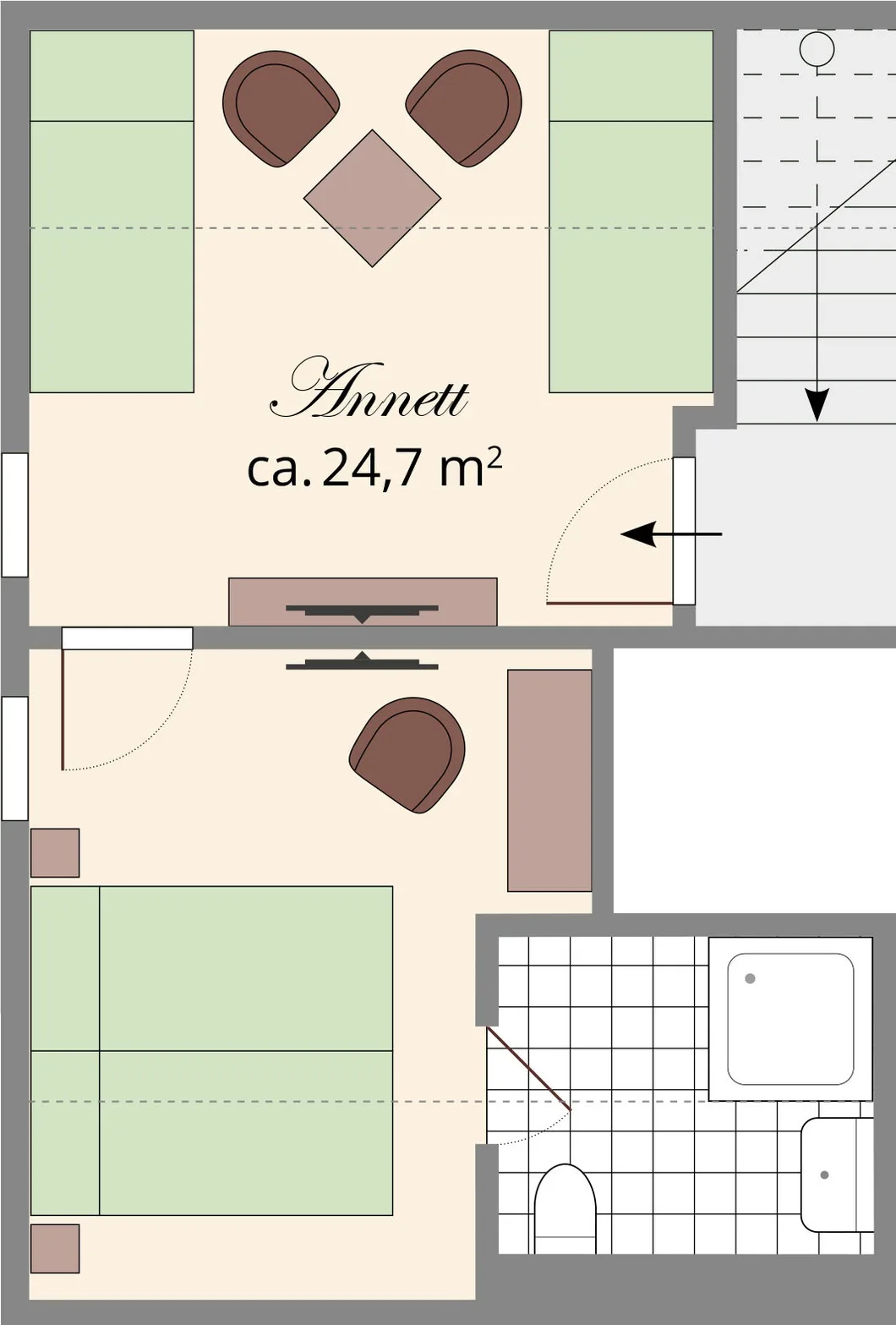 Vierbettzimmer Annett