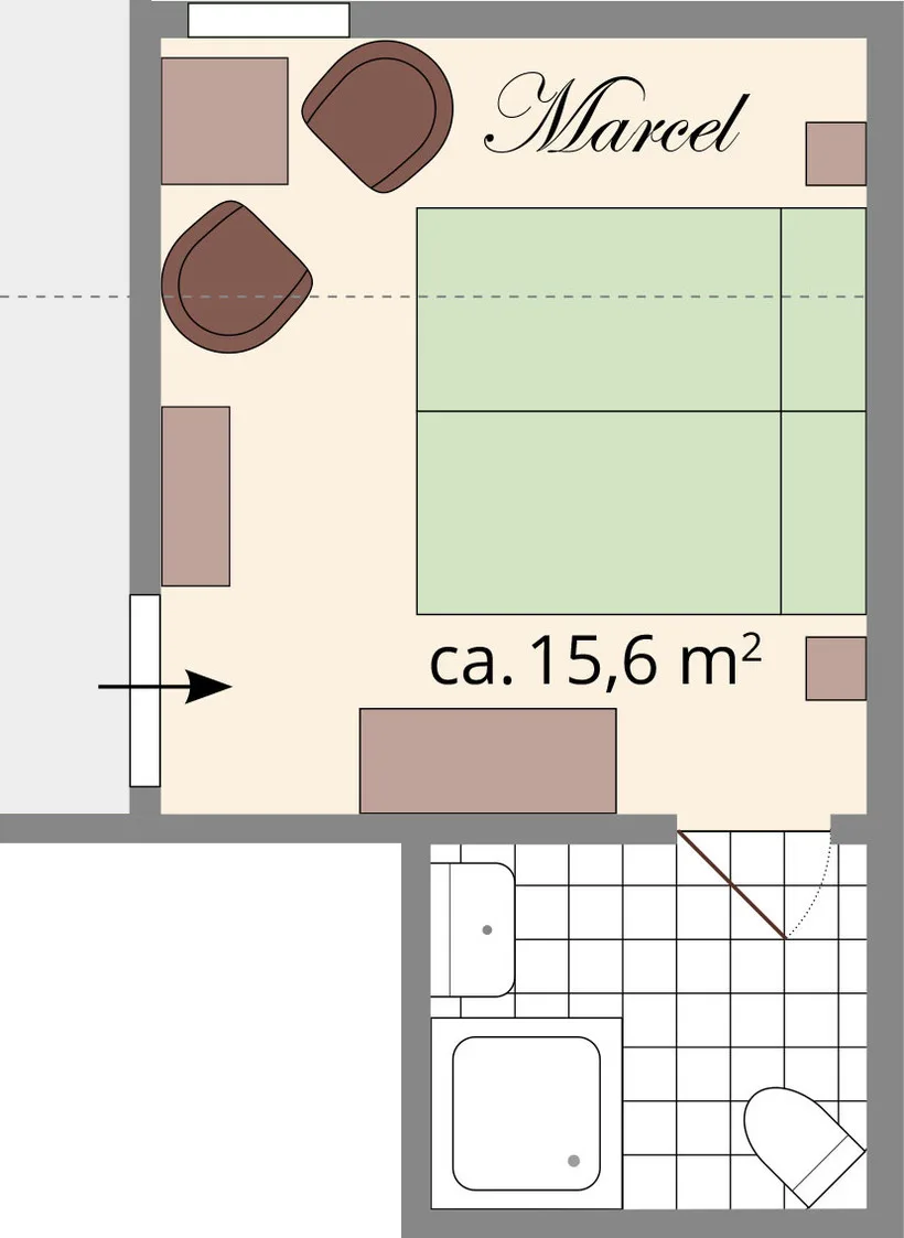 Doppelzimmer Marcel