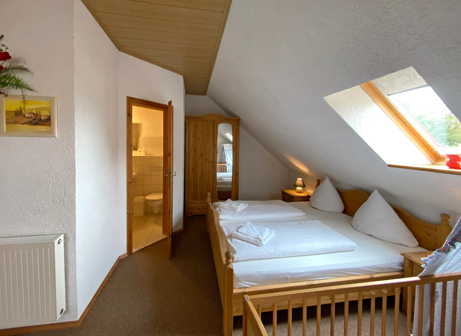 Doppelzimmer Julius mit Kinderbett