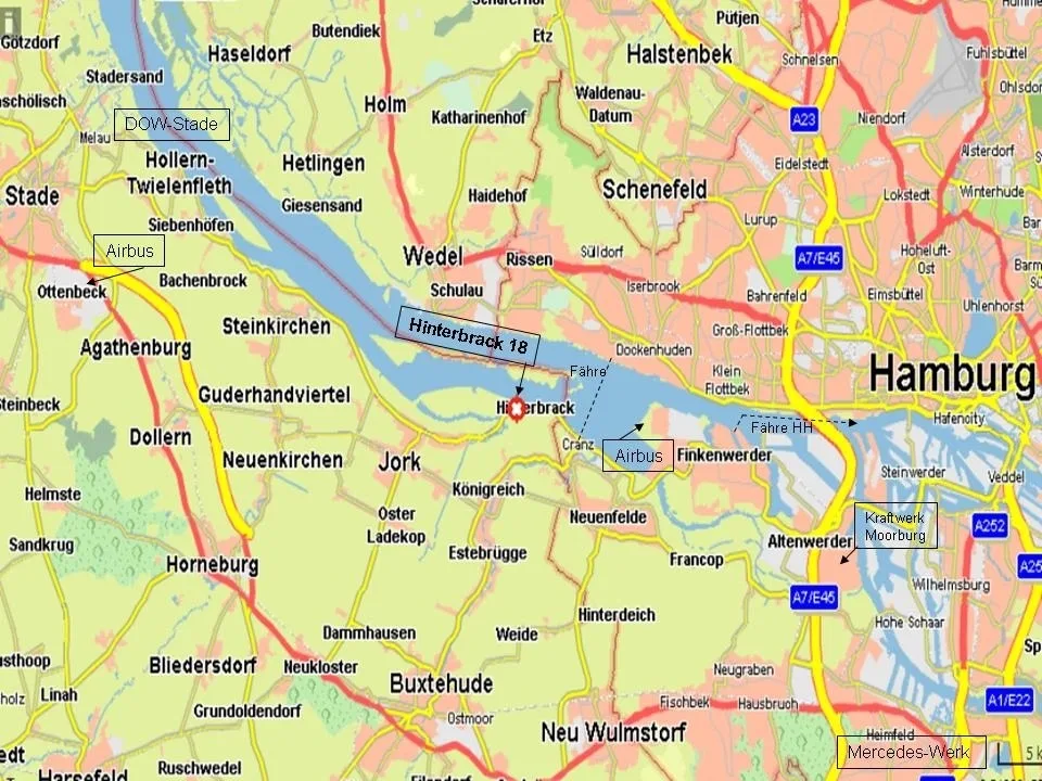 Appartement Jork an der Elbe im Alten Land - Nähe HH