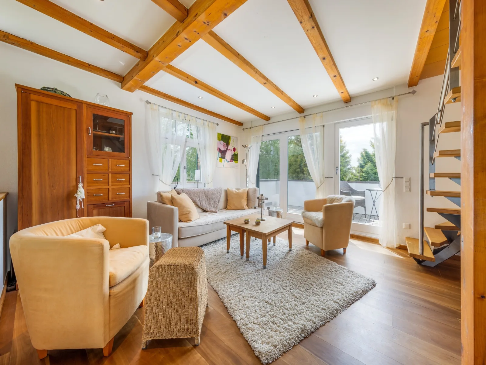Ferienwohnung - Rügenbrise mit Seeblick mit 3 Bädern, Steg und Paddelboot - alle inklusive