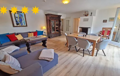 Insellicht**** BRINKMANNHAUS 4-Sterne - groß fast am Strand Sauna Terrasse Grill