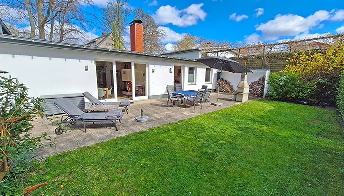 Insellicht**** BRINKMANNHAUS 4-Sterne - groß fast am Strand Sauna Terrasse Grill