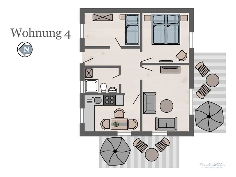Haus "Am Apfelbaum" Wohnung 4