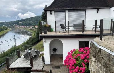 Elbblick kleine Wohnung