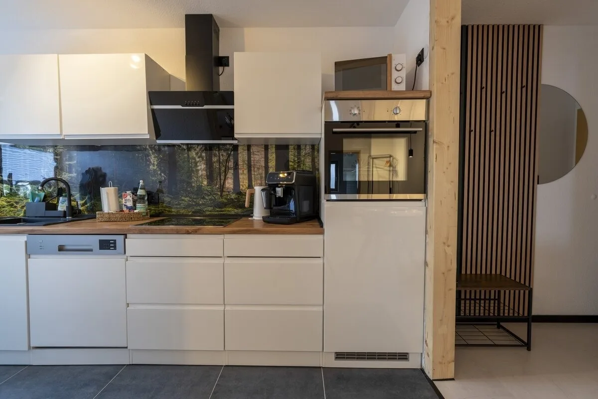 WälderNestchen - zentral - Natur pur - Tiefgarage - Balkon - modernes 2 Zimmer Appartement