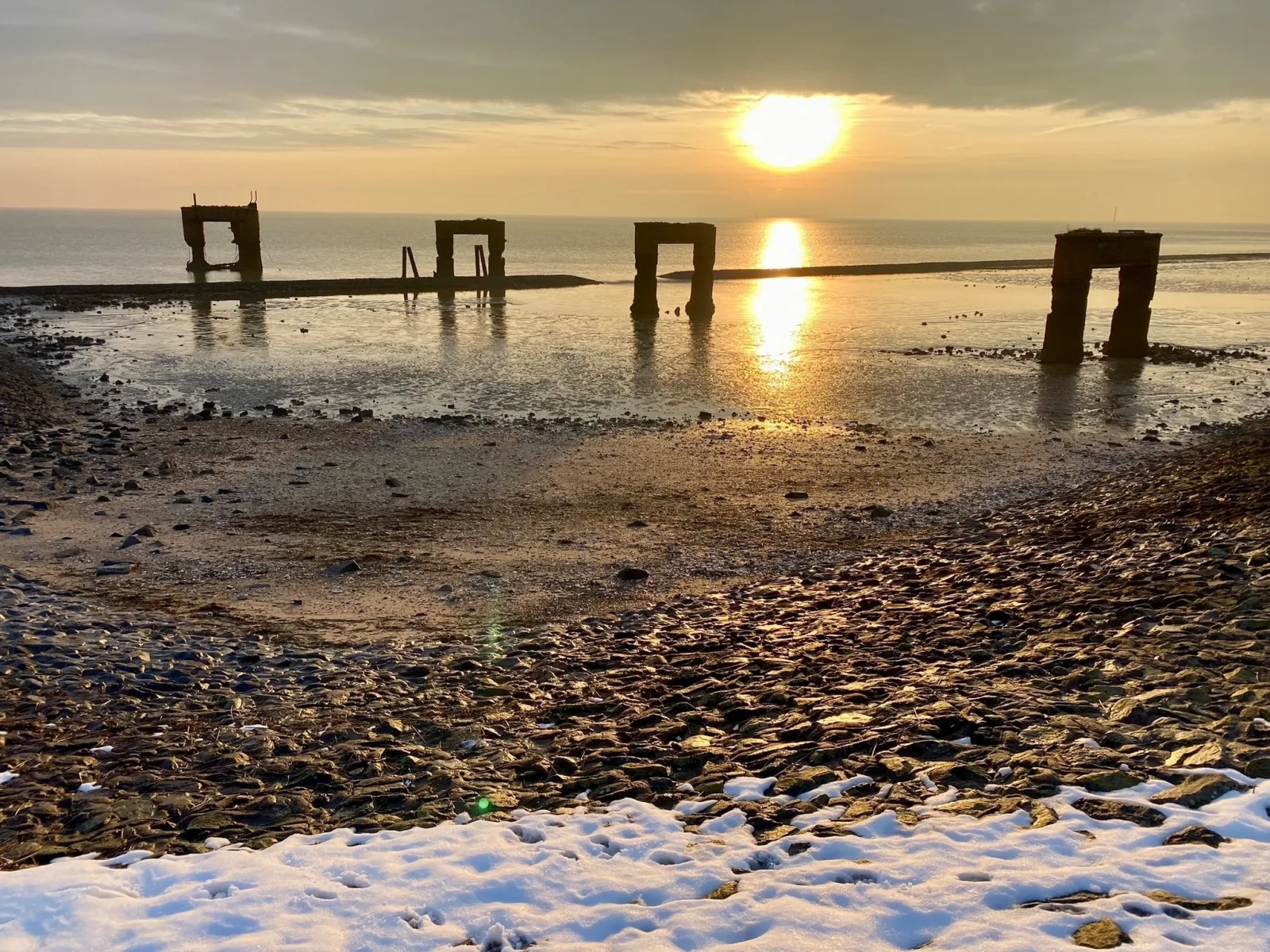 Neues Feriendomizil Krabbenkoje - Nordseeurlaub  mit großem Balkon im idyllischen Butjadingen
