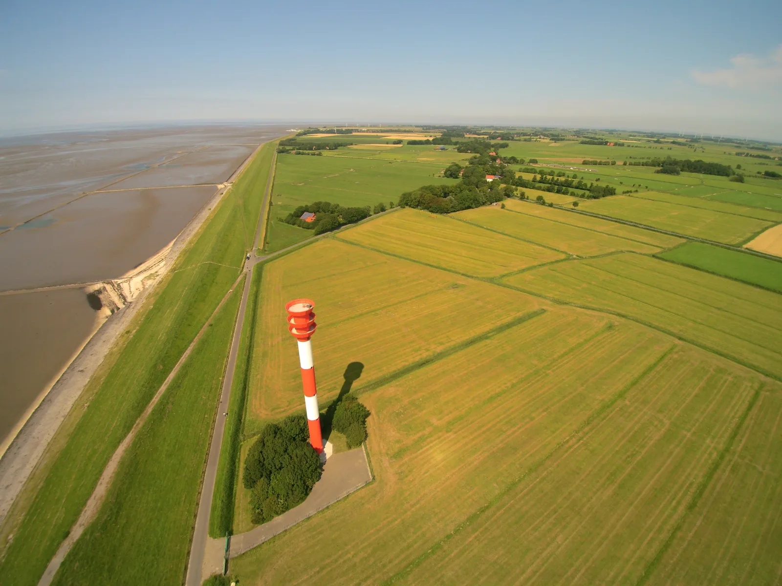 Neues Feriendomizil Krabbenkoje - Nordseeurlaub  mit großem Balkon im idyllischen Butjadingen