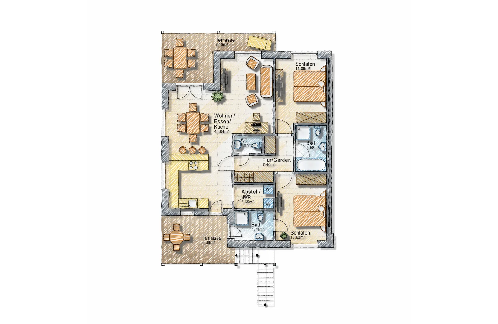 Ocean Two Bedroom