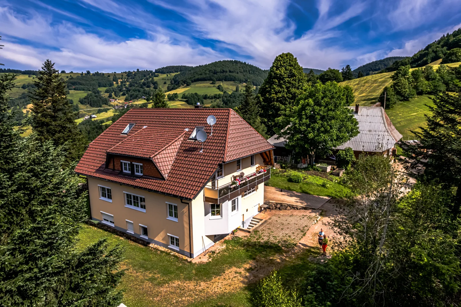 Feriendomicil Haus Grabenbühl - Ferienwohnung "Toskana"