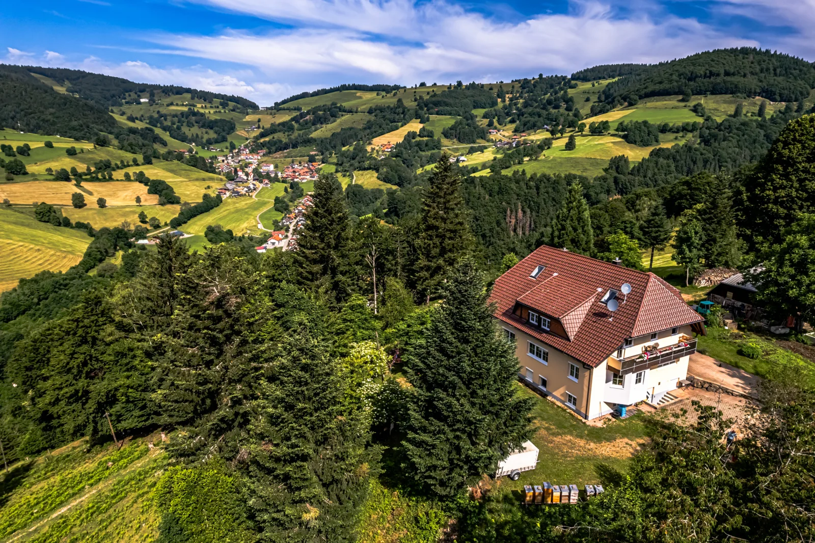 Feriendomicil Haus Grabenbühl - Ferienwohnung "Toskana"