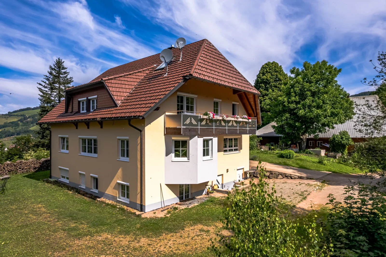 Feriendomicil Haus Grabenbühl - Ferienwohnung "Toskana"