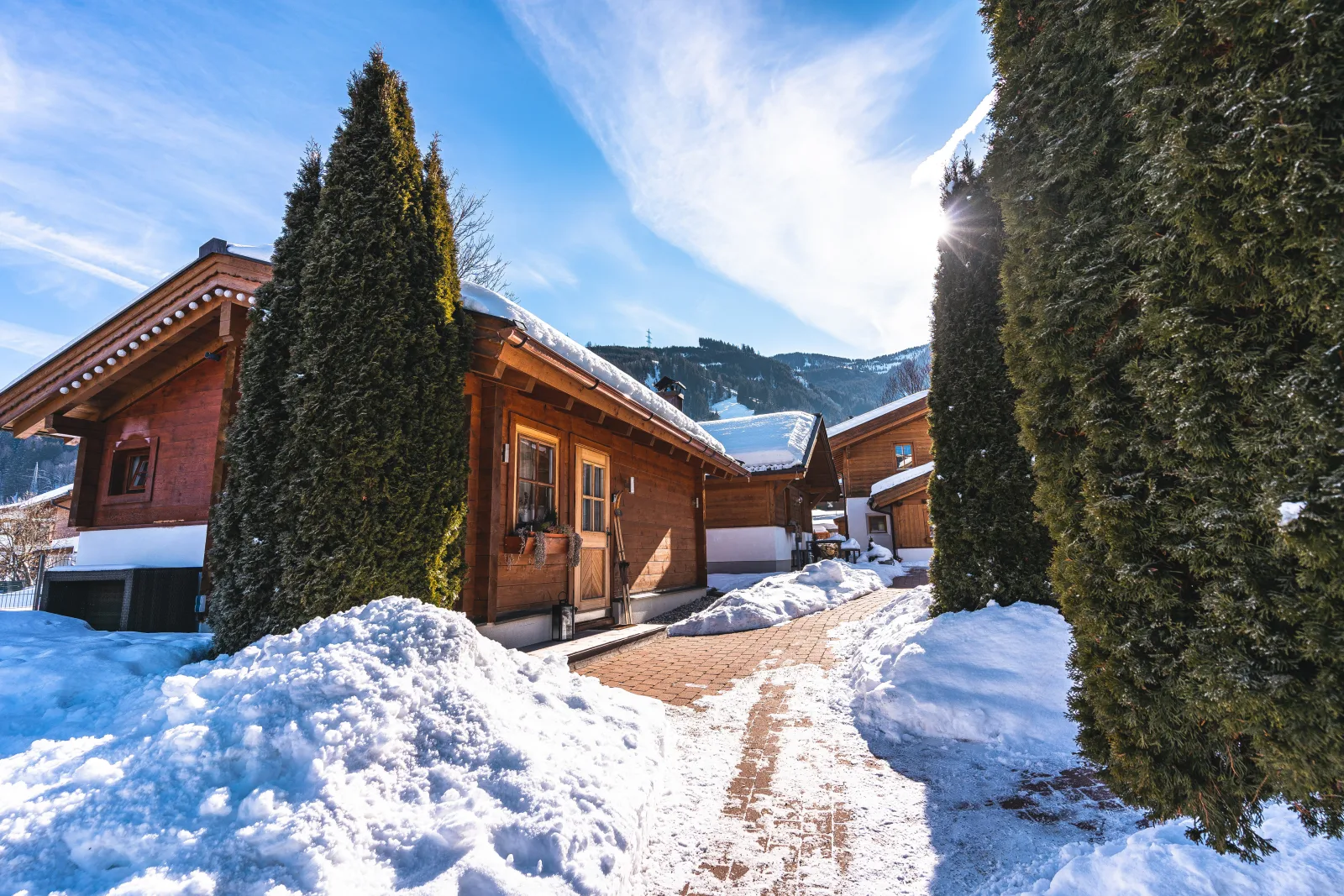 Dorfchalets - Appartement Waldi inkl. Tauern Spa Therme Eintritt & Sommerkarte