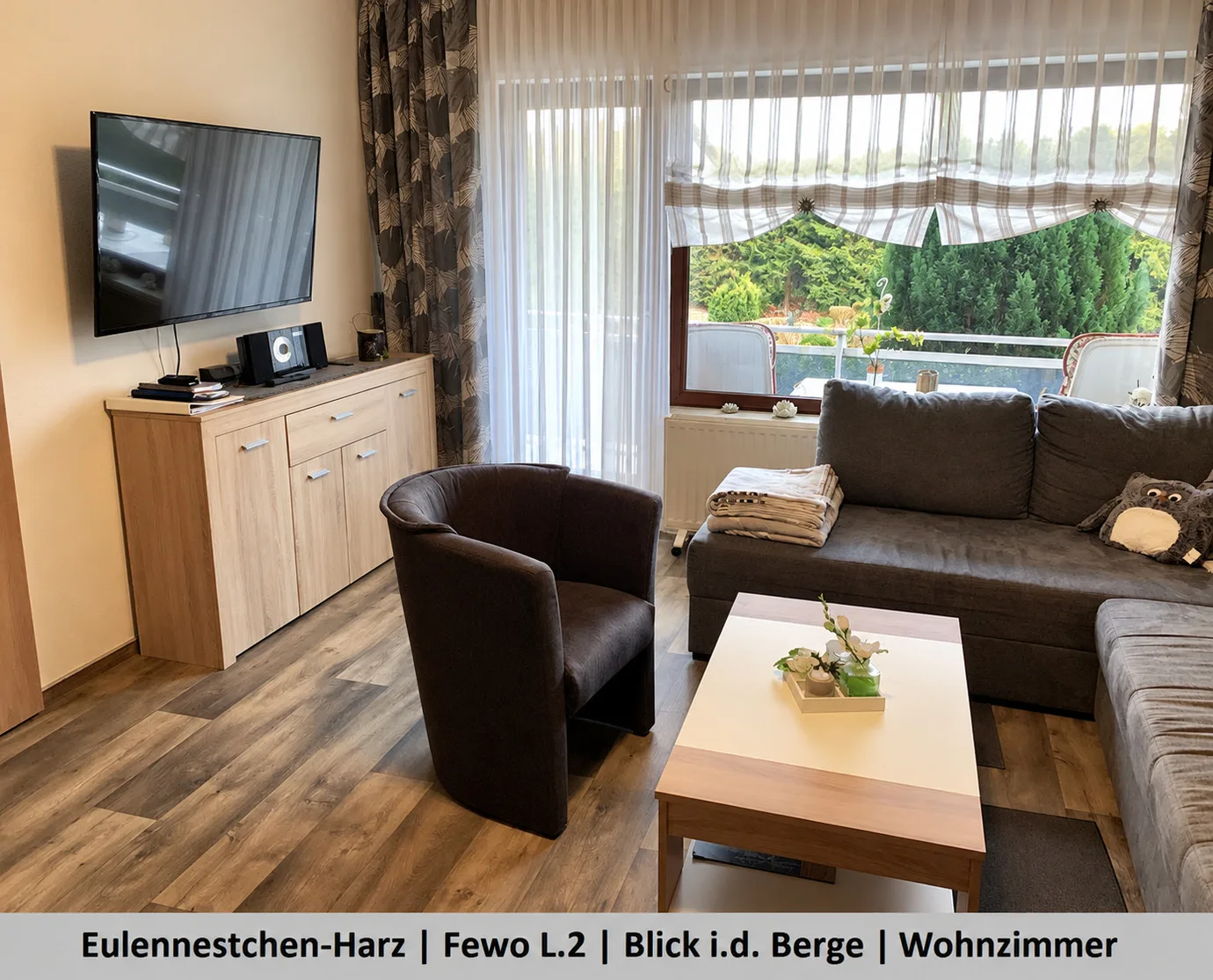 Fewo Eulennestchen-Harz L.2 für Familie & Hund