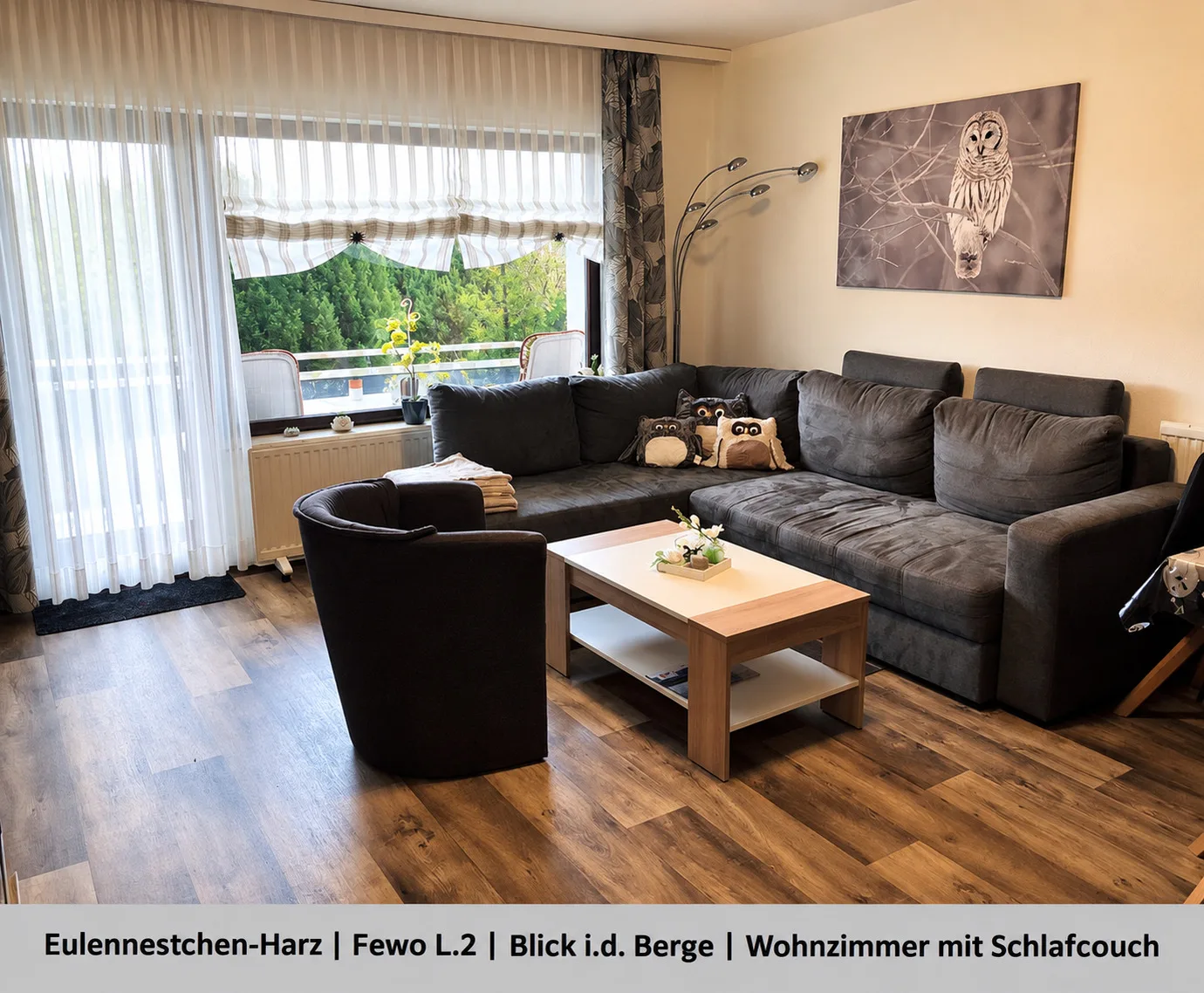 Fewo Eulennestchen-Harz L.2 für Familie & Hund