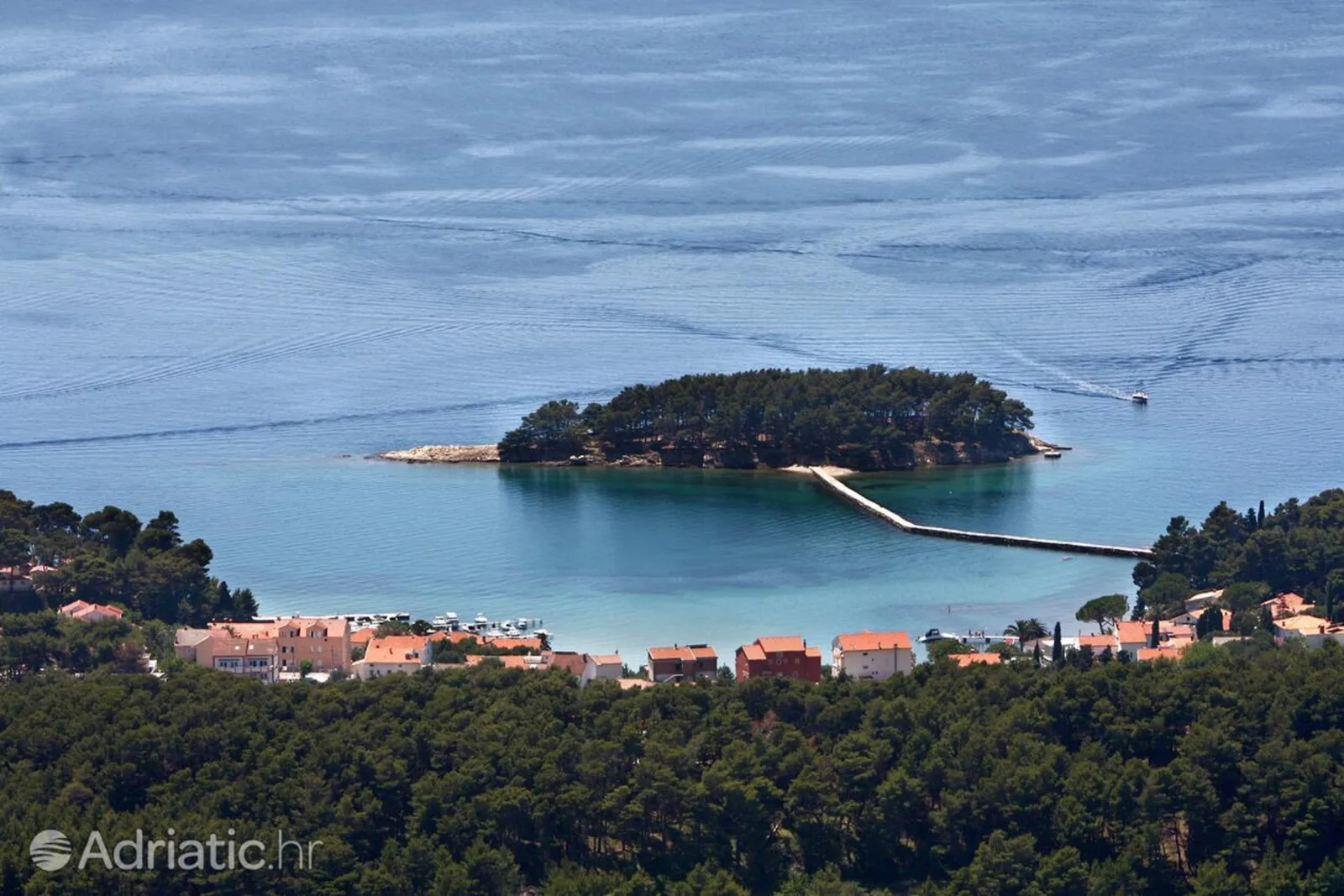 Mile Ferienhaus excellent location close to Rab