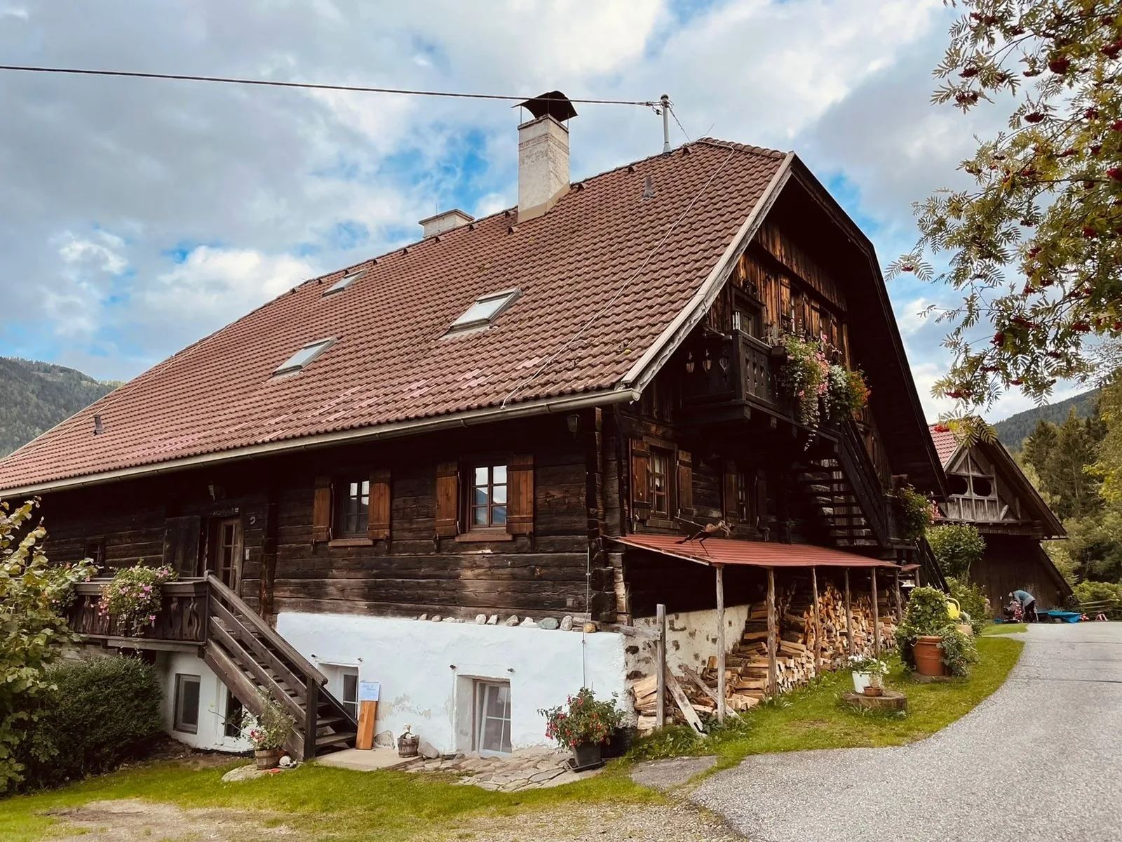 Romantisches Bauernhaus Höhe für 6+1 Erw. + 2 Kinder