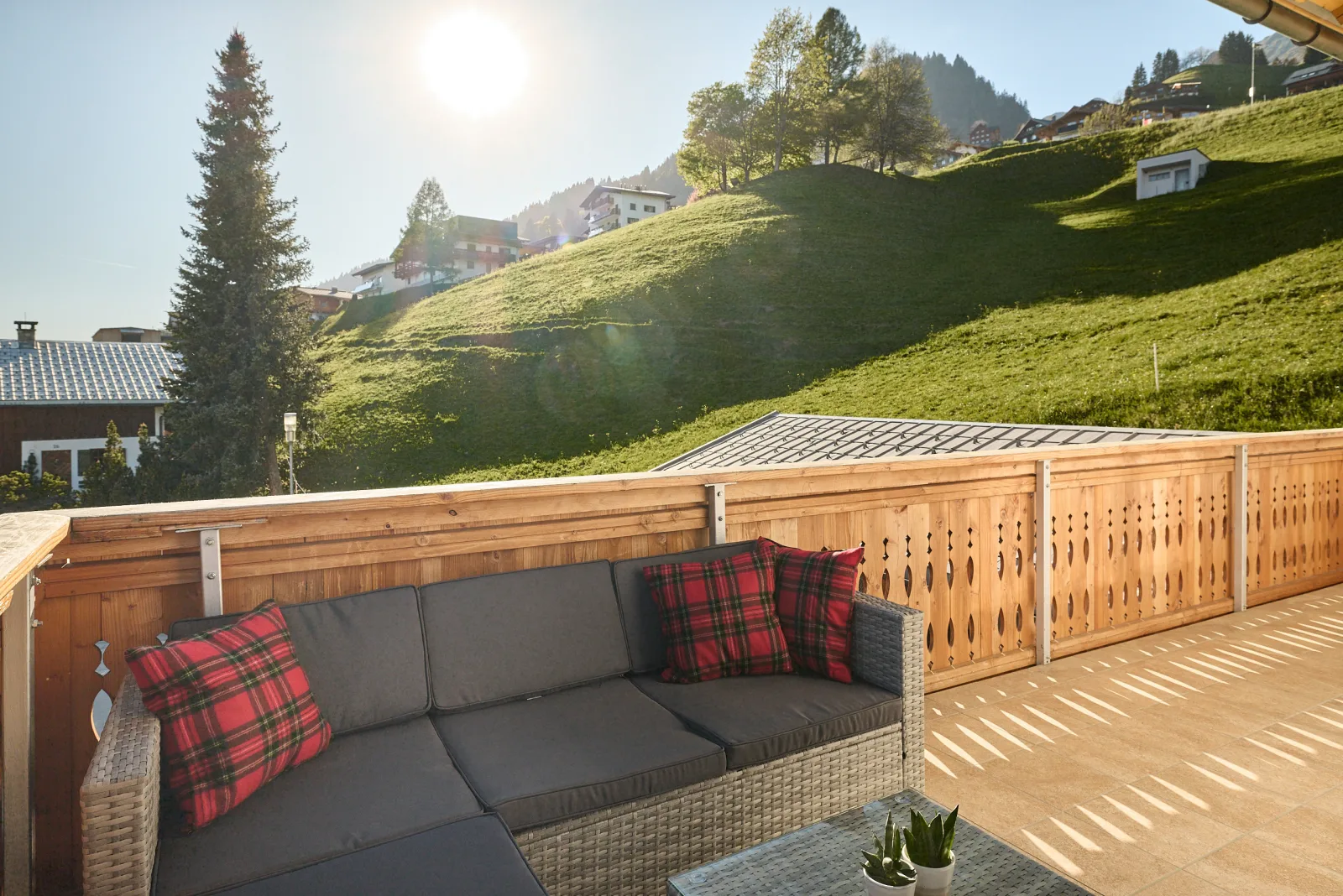 Großes Bergapartment · 4 SZ · Balkon & Aussicht