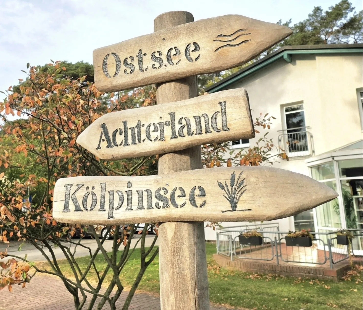Familien-Kajüte am Ostseestrand mit Balkon K9 - INSEL USEDOM  Apartmenthaus-Usedom