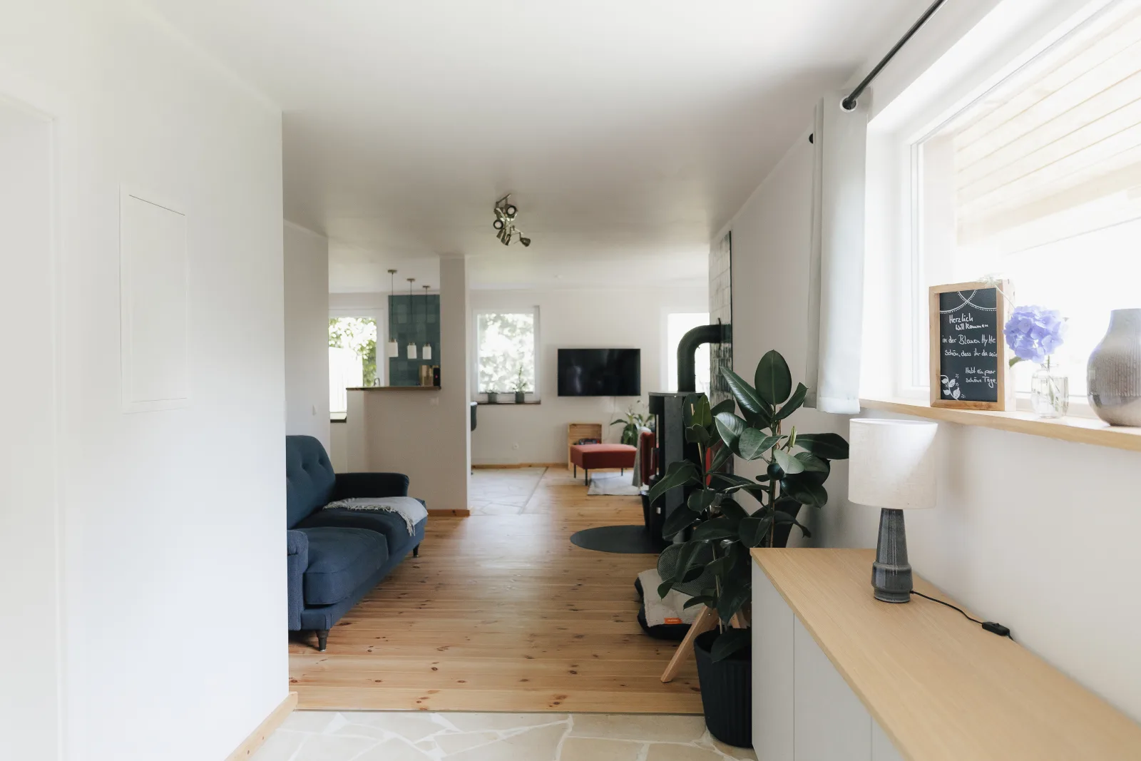 Blaue Hytte | Ferienhaus Wingst