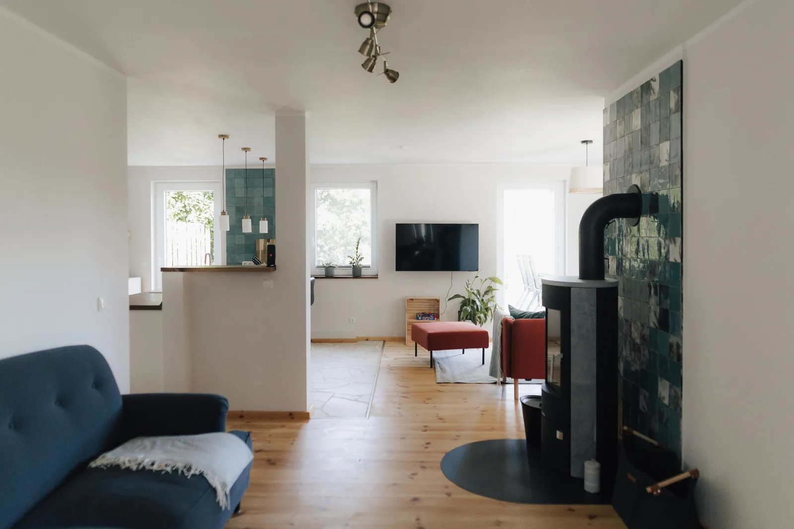 Blaue Hytte | Ferienhaus Wingst