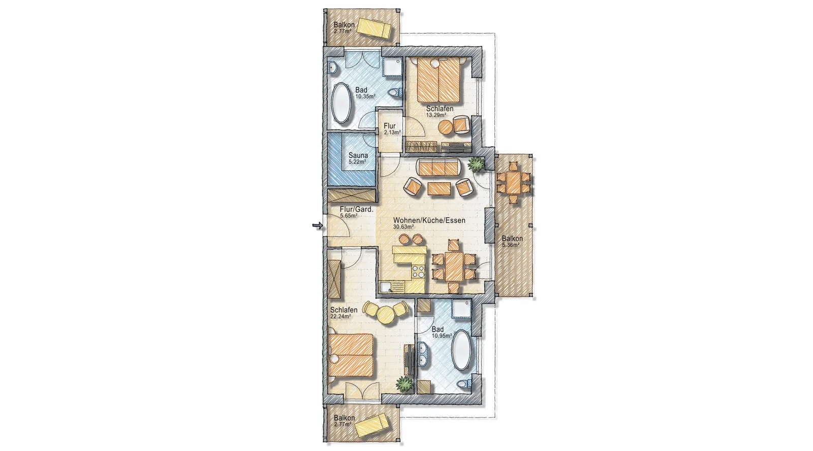 Deluxe Two Bedroom
