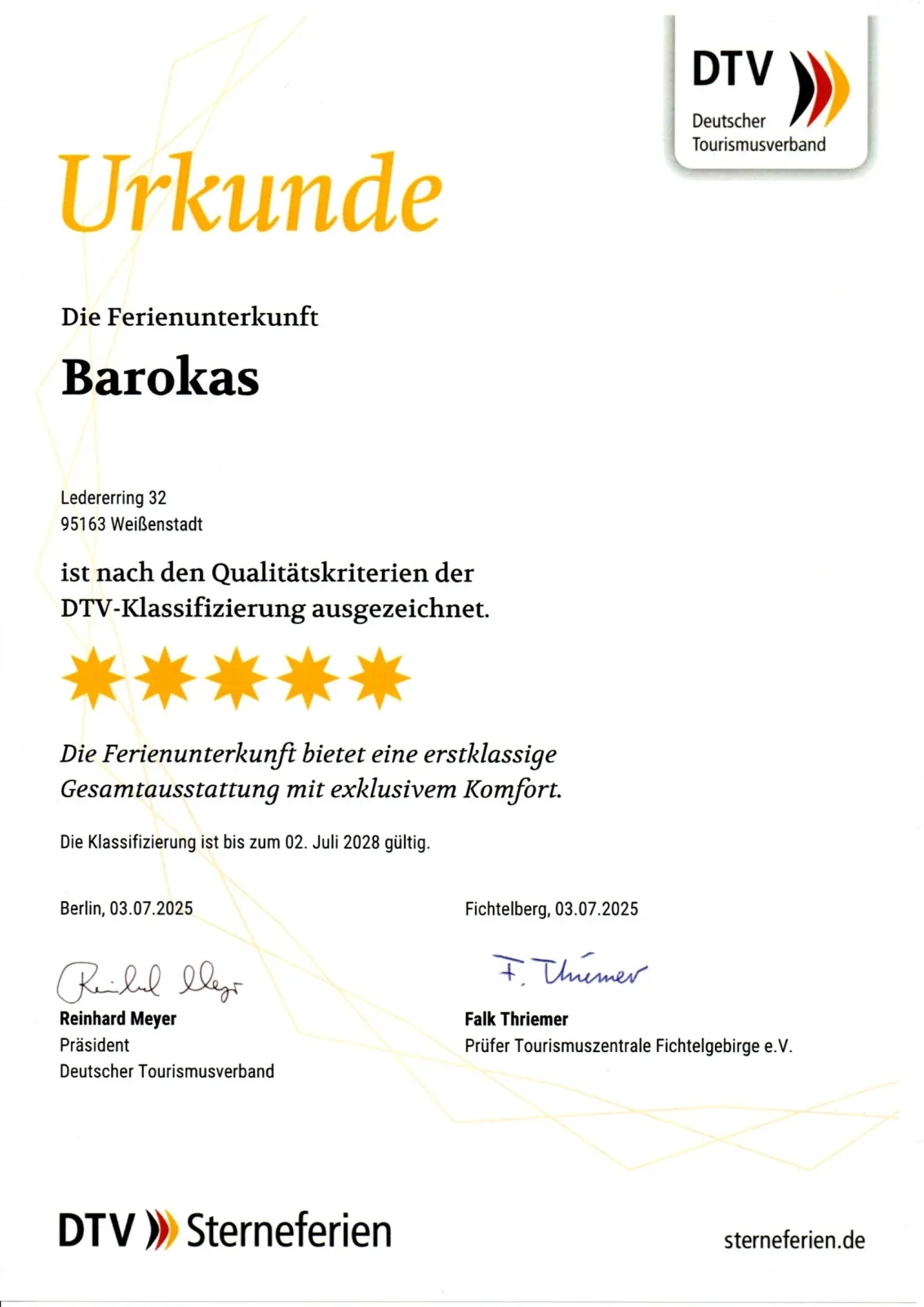 Ferienwohnung Barokas