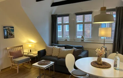 Ferienwohnung-juist-strandburg 307 für 2 bis 3 Personen mit Schwimmbad und Sauna