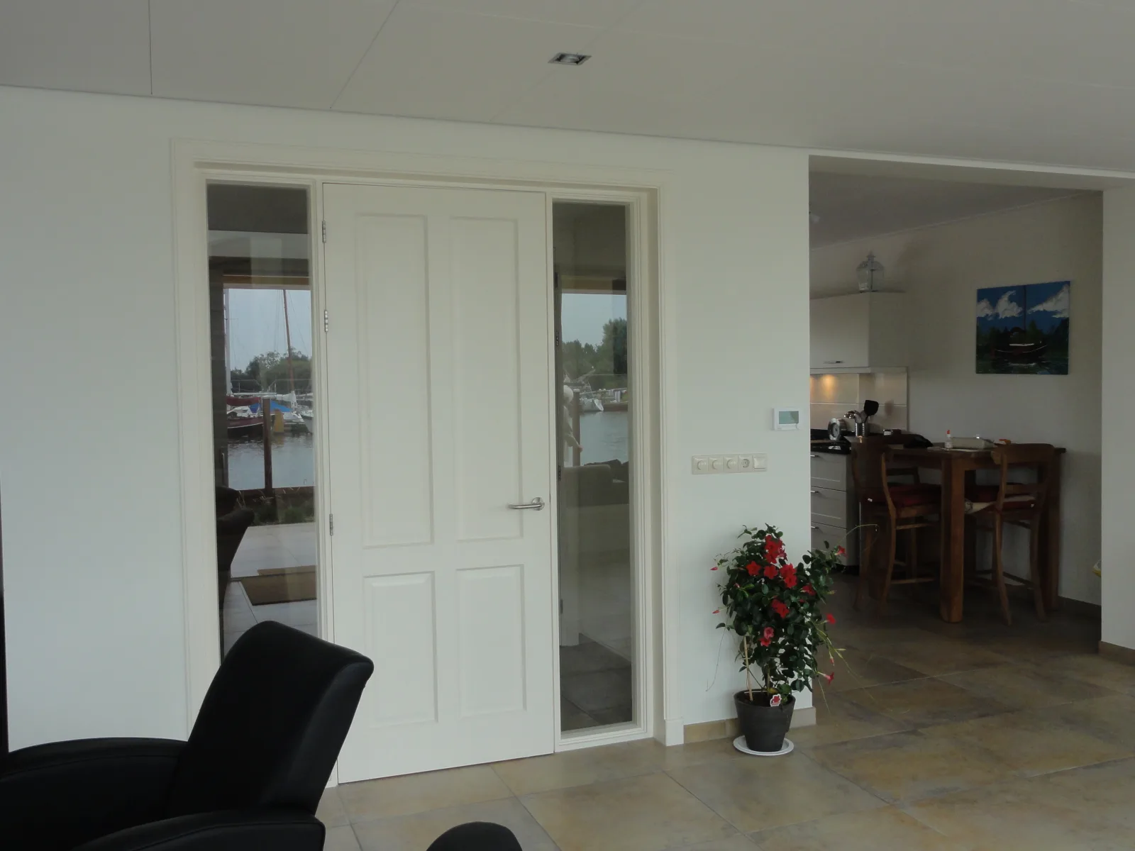 Vakantievilla Koudum met privé steiger