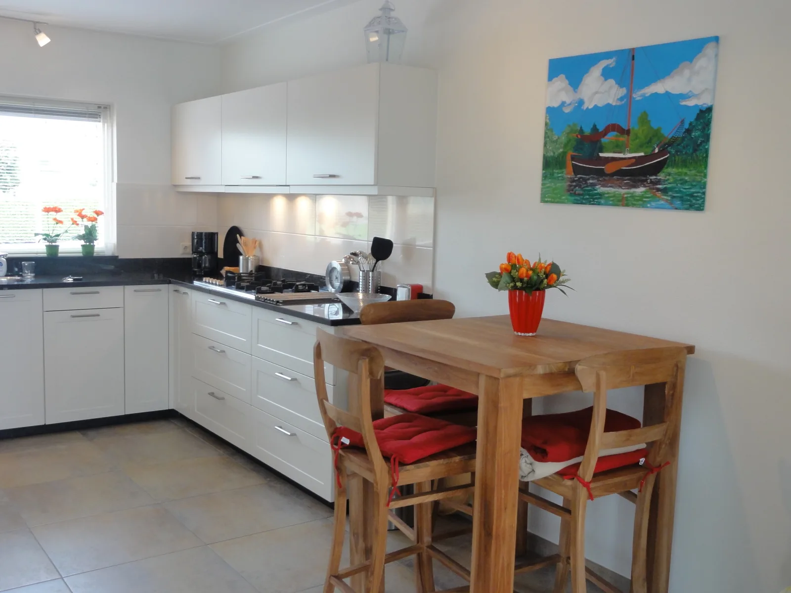 Vakantievilla Koudum met privé steiger
