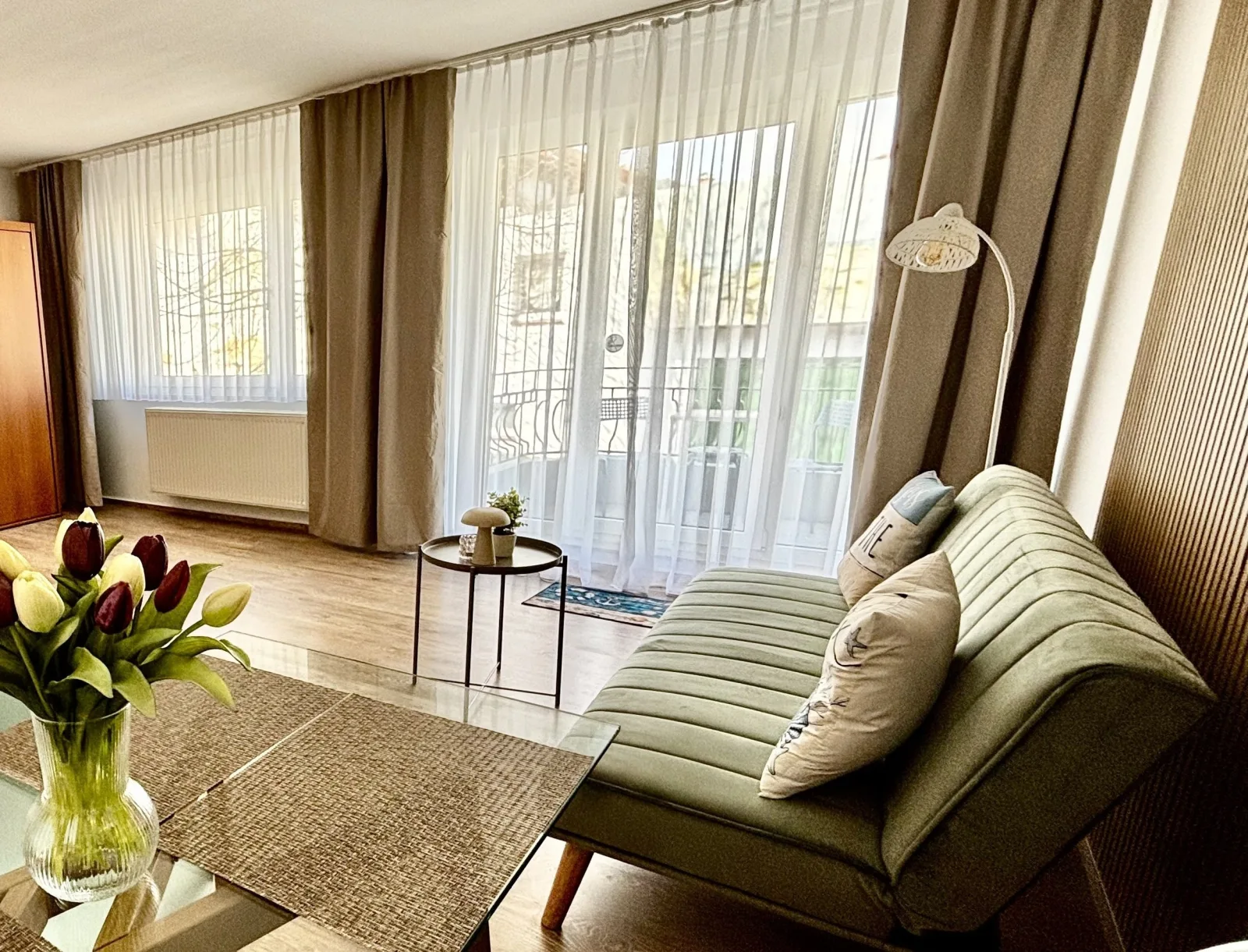 Ostsee-Apartment "Kajüte 6" mit Balkon -bis 5.P -  super Lage zum Strand