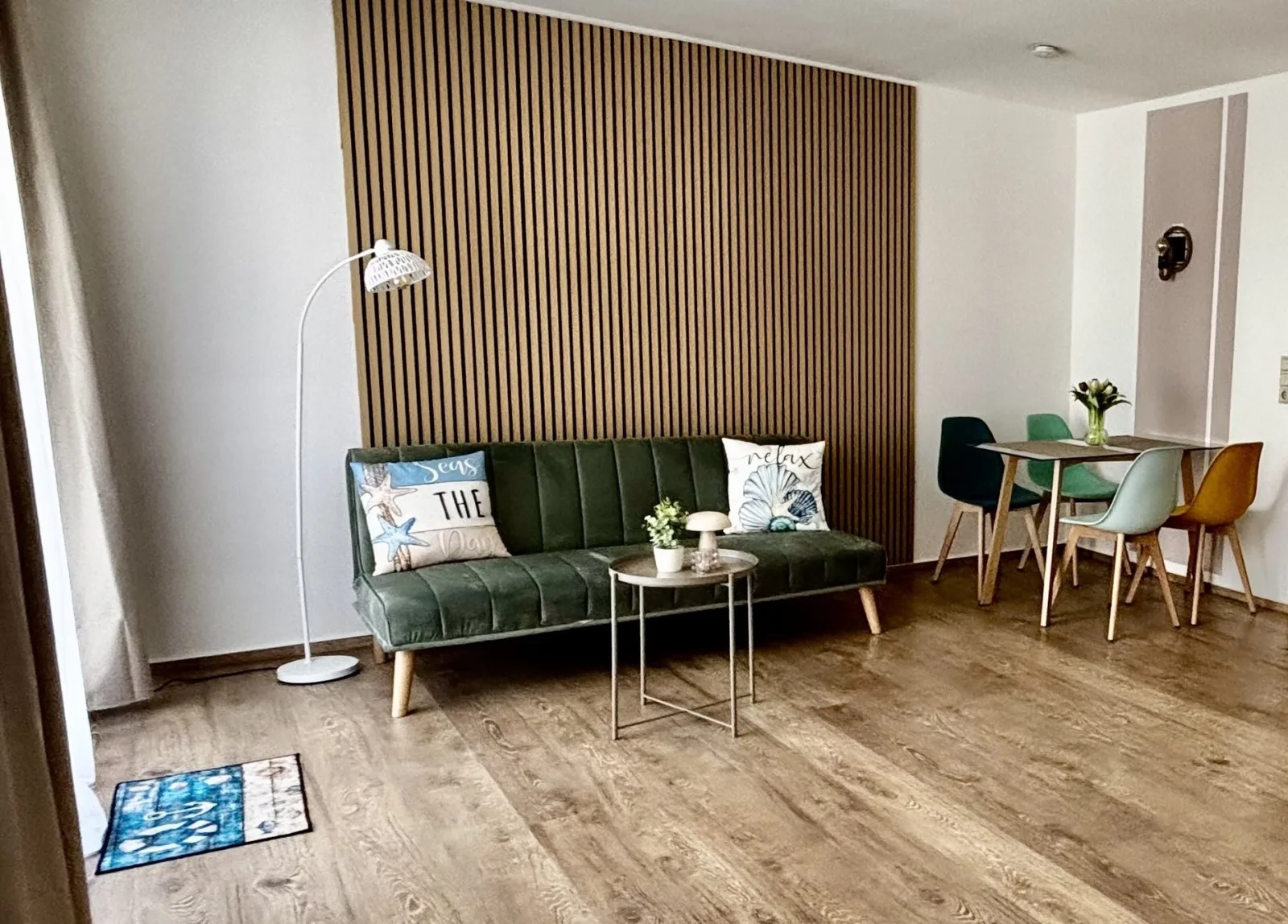 Ostsee-Apartment "Kajüte 6" mit Balkon -bis 5.P -  super Lage zum Strand