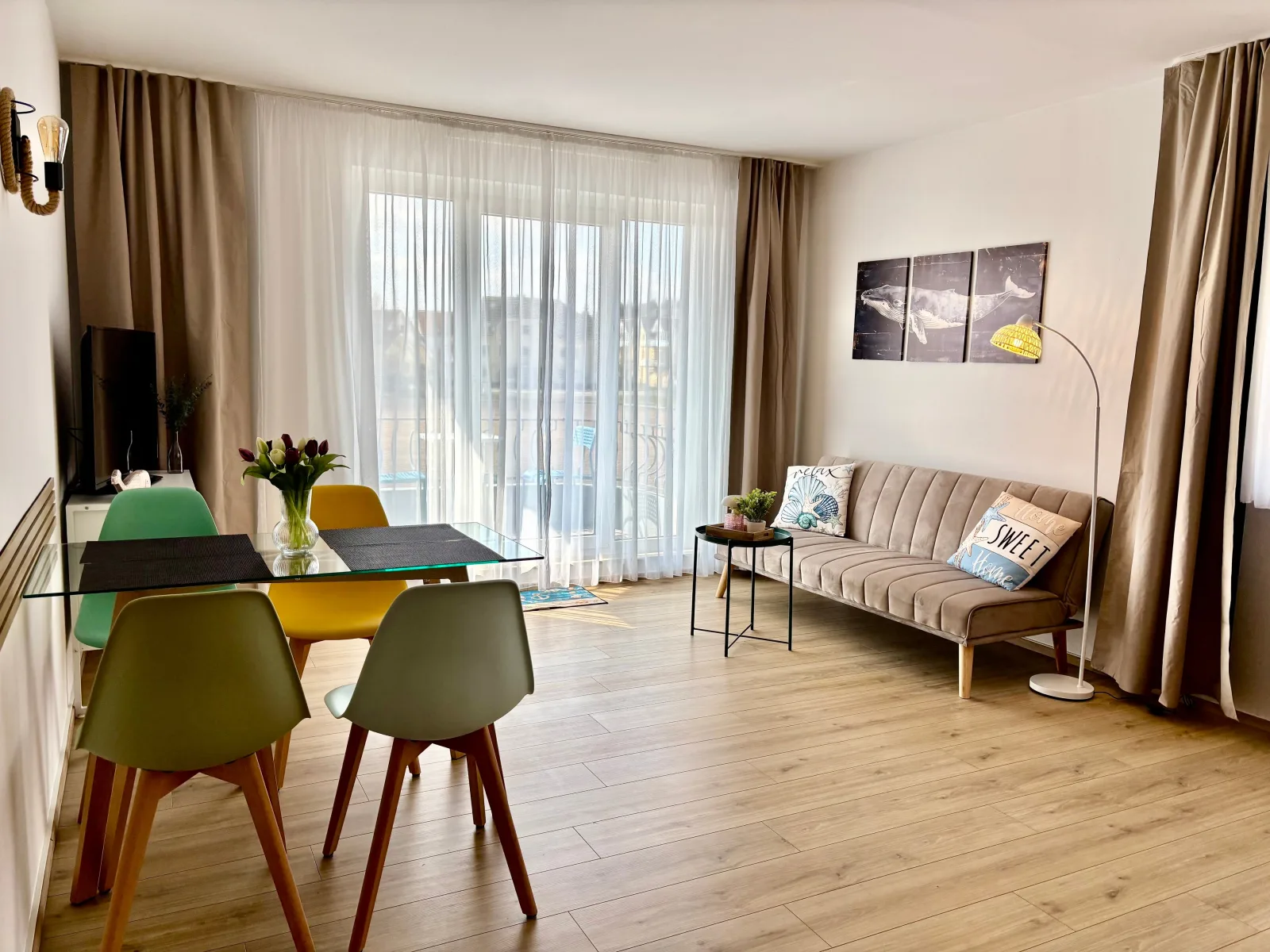  SELTEN: Wasserblick Kölpinsee - Apartmenthaus-Usedom Familie Stopp Kajüte 8 -Balkon + strandnah