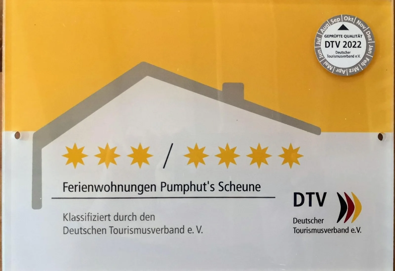 Pumphuts Scheune Ferienwohnung Nr. 2