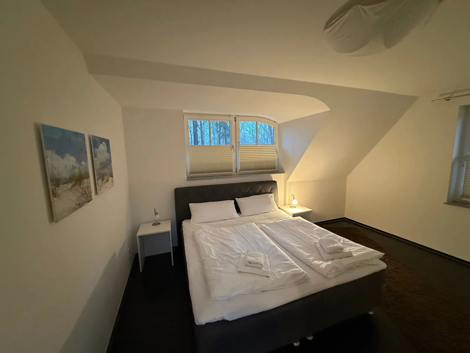 Weißes Traumhaus
