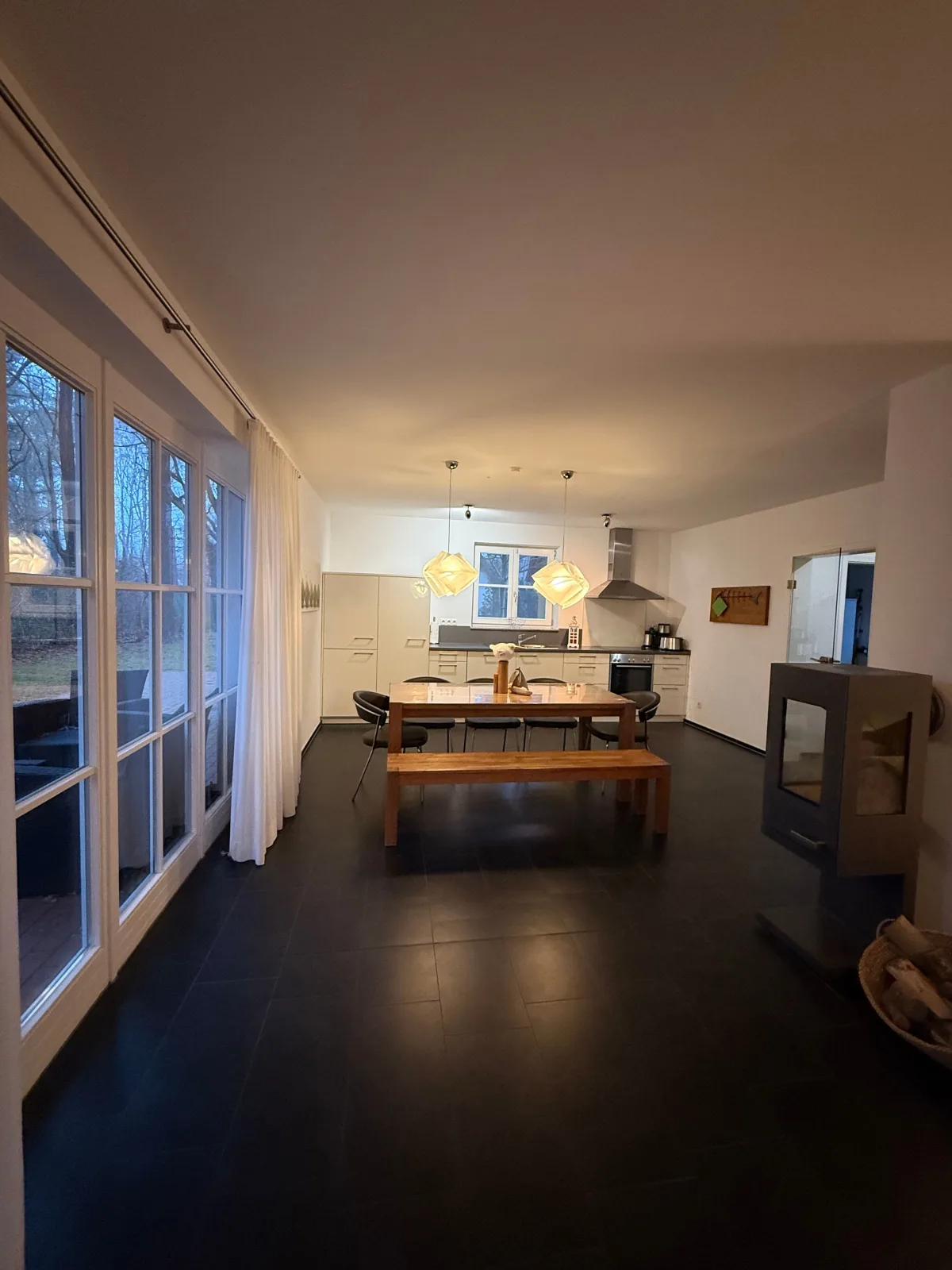 Weißes Traumhaus