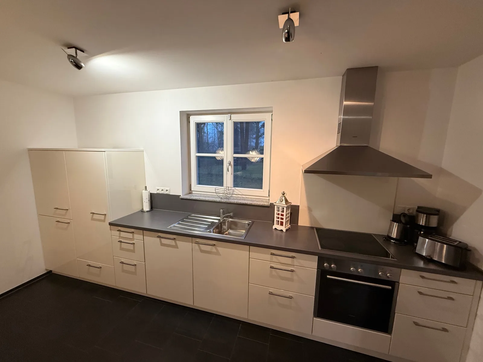 Weißes Traumhaus