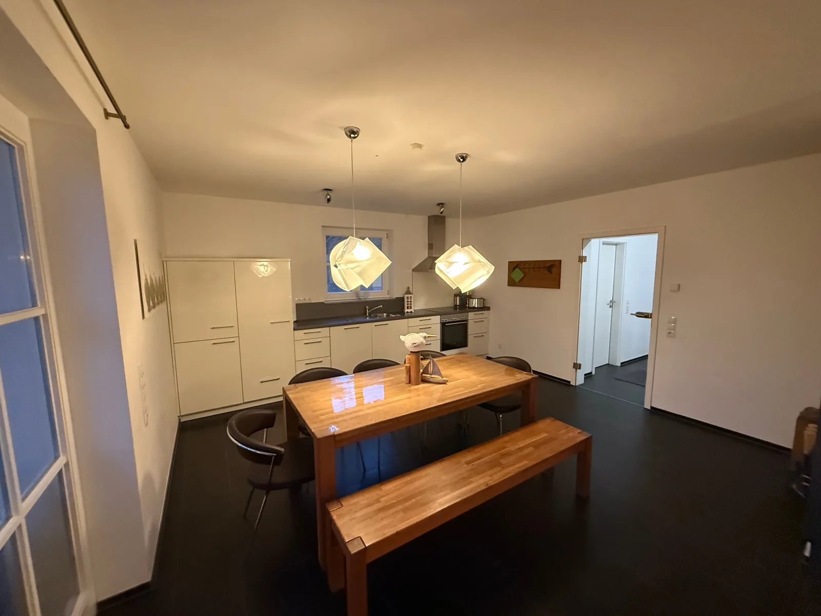 Weißes Traumhaus