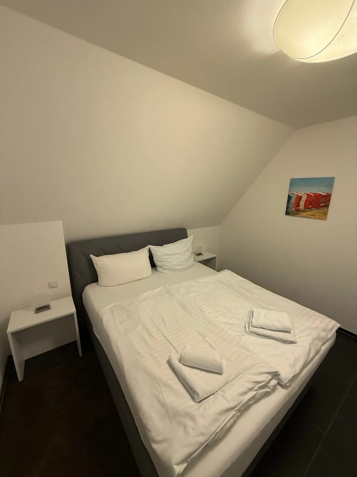 Weißes Traumhaus