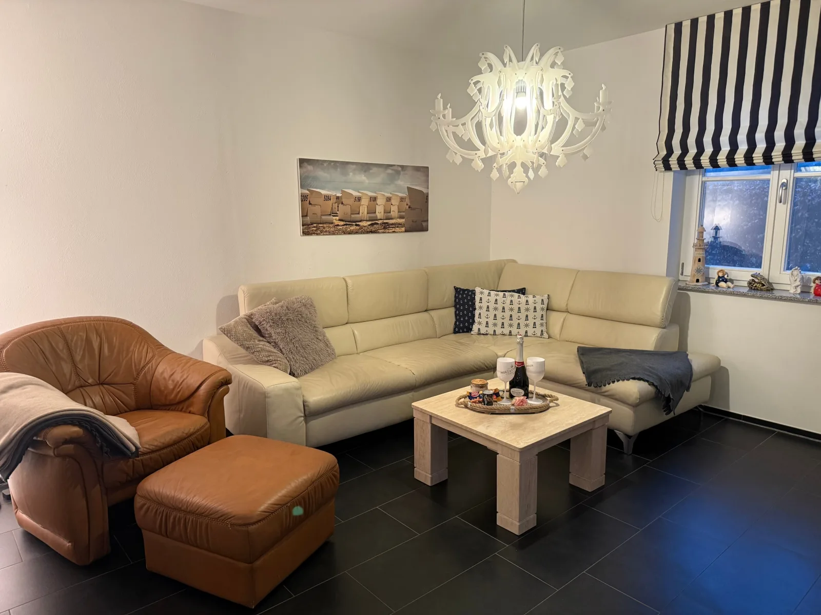 Weißes Traumhaus