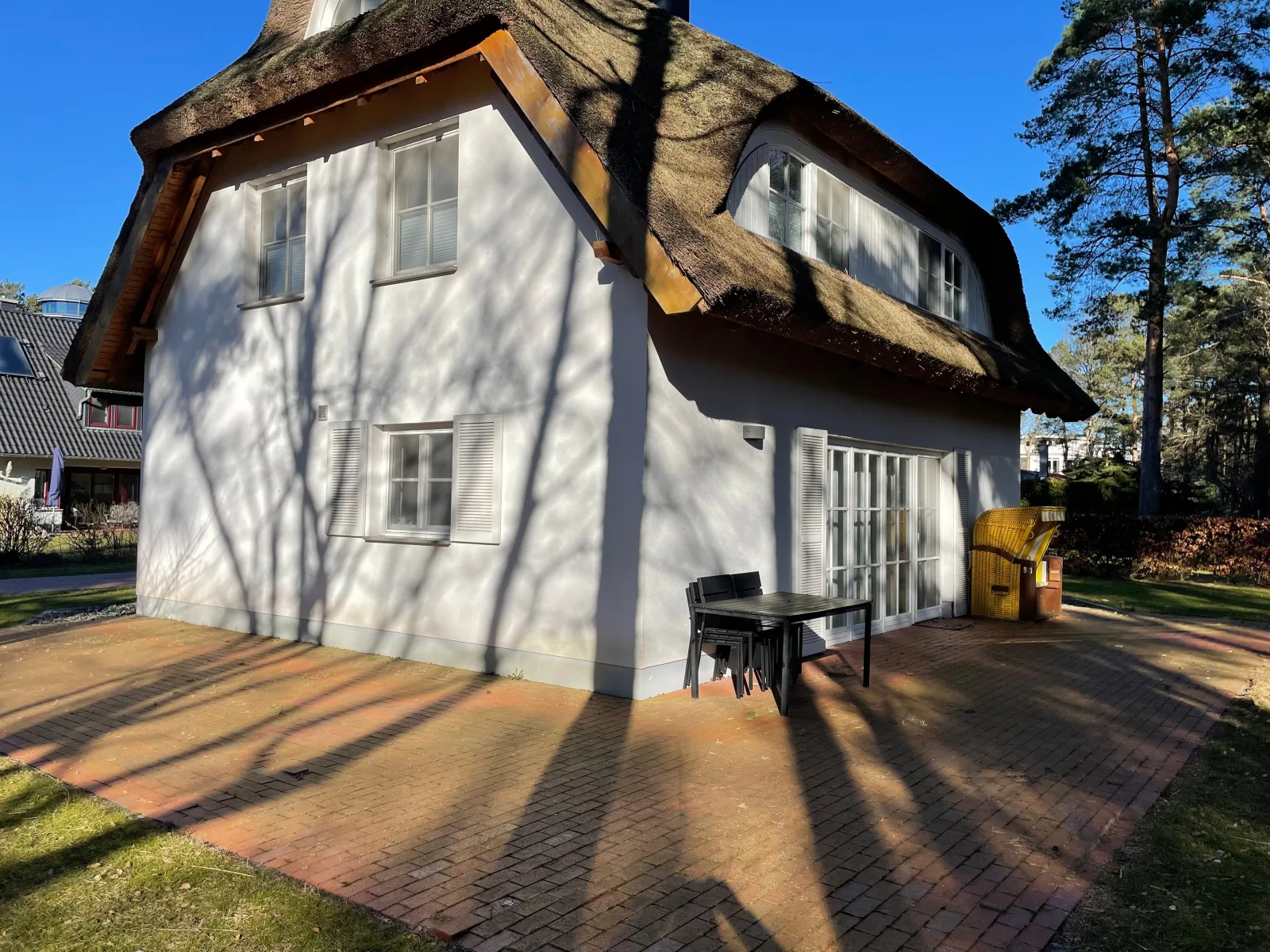 Weißes Traumhaus