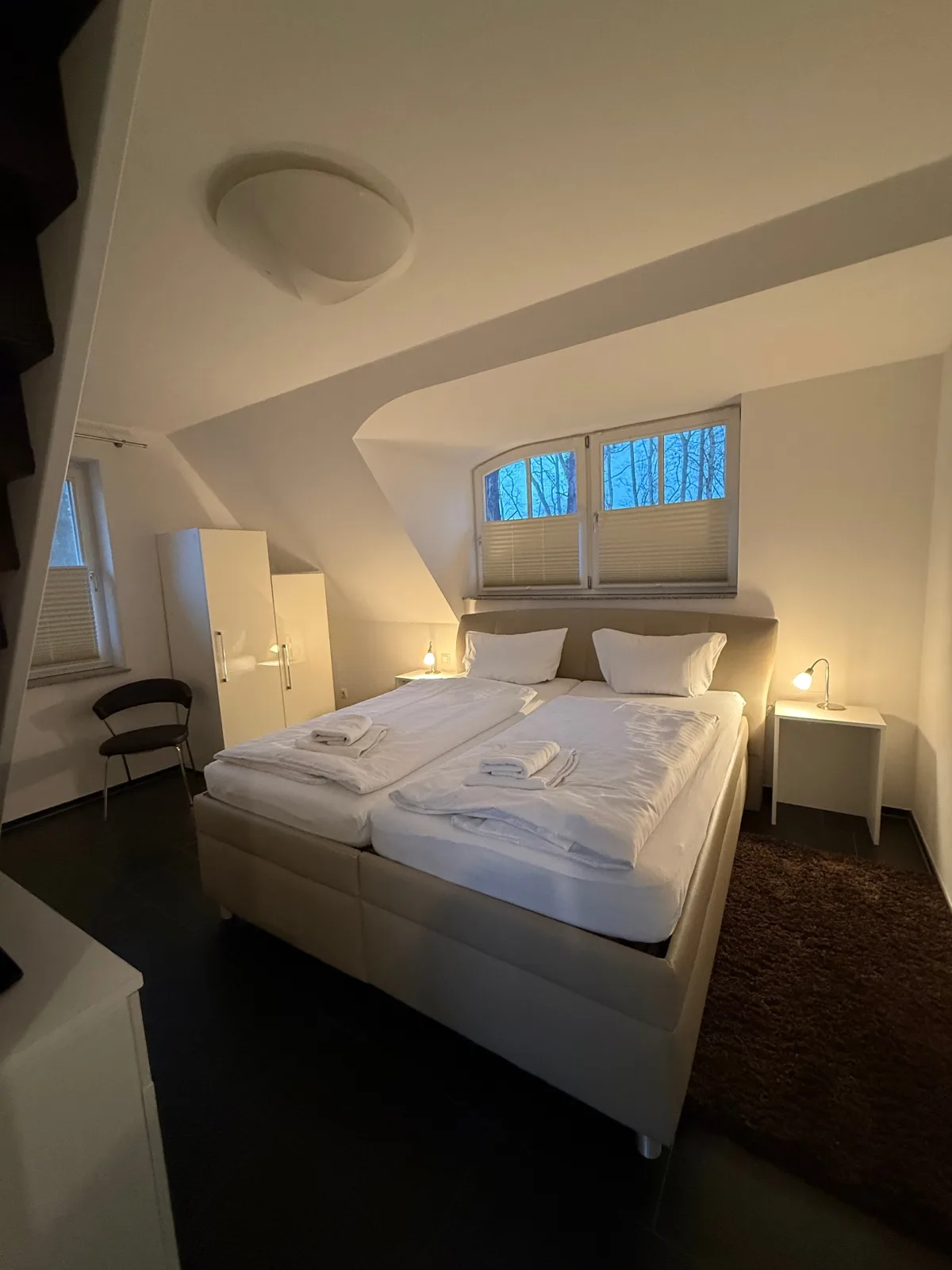 Weißes Traumhaus
